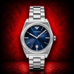 Authentic Grade Emporio arman Stainless Steel Chronograoh Watch