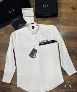 ARMAN-I EXCHANGE PREMIUM WHITE SHIRT A-22 PREMIUM PACKING BRAND BOX BRAND CARRY BAG BUTTER PAPPER INVOICE