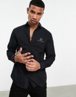 ARMAN-I EXCHANGE PREMIUM BLACK SHIRT A-6 BRAND BOX BRAND CARRYBAG BRAND BUTTER PAPPER