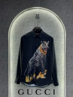 GUCC-I PREMIUM BLACK SHIRT