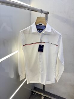 TOMMY-HILIFIGER PREMIUM WHITE SHIRT
