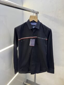 TOMMY-HILIFIGER PREMIUM BLACK SHIRT