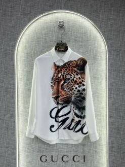 GUCC-I PREMIUM WHITE SHIRT