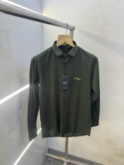 HUGO BOS-S PREMIUM GREEN SHIRT