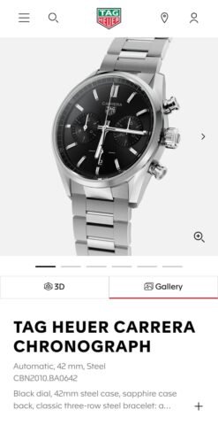Tag Heue_r carrera 02 chronograph