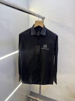 ARMAN-I EXCHANGE PREMIUM BLACK SHIRT WITH BOX PACKING