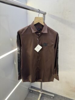 BALMAI-N PREMIUM BROWN SHIRT WITH PREMIUM BOX PACKING