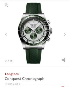 Longines Conquest Chronograph Green Automatic
