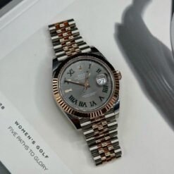Rolee_x Oyster perpetual Date just Automatic Copper