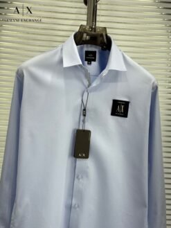 ARMAN-I EXCHANGE PREMIUM SKY BLUE SHIRT WITH PREMIUM BRAND BOX PACKING A-99