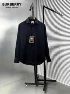 BURBERR-Y LONDON PREMIUM BLUE SHIRT WITH PREMIUM BRAND BOX PACKING