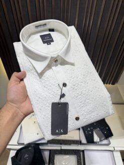 ARMAN-I EXCHANGE F-1 PREMIUM WHITE TUXEDO SHIRT WITH PREMIUM BOX PACKING
