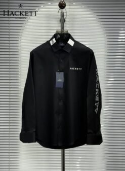 HACKET-T PREMIUM BLACK SHIRT PREMIUM QUALITY
