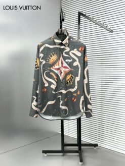 LOUI-S VUITTON PREMIUM SHIRT WITH PREMIUM BOX PACKING