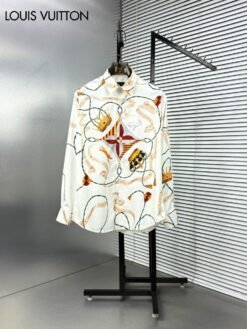 LOUI-S VUITTON PREMIUM SHIRT WITH PREMIUM BOX PACKING