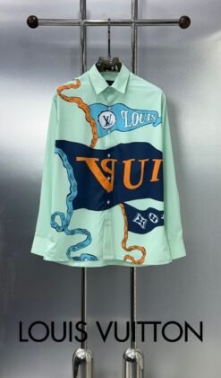 LOUI_S VUITTON PREMIUM SHIRT WITH PREMIUM BOX PACKING