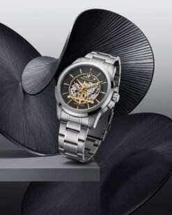Maserat_i Successo Skeleton automatic Silver-black-gold