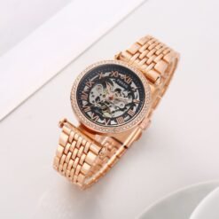 Fossii_l Lyric Automatic Copper-Black