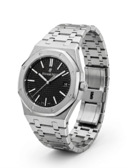 Audemar_s Piguet Royal Oak Quartz Silver-Black