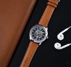 Fossii_l Heritage Automatic Blue