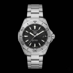 TAG Heue_r Aquaracer Professional 200 Date Automatic Silver Black