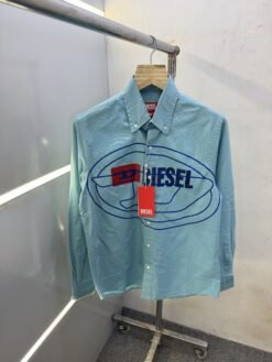 DIESEEL PREMIUM BLUE SHIRT PREMIUM QUALITY