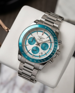 Longine_s Conquest Chronograph Blue