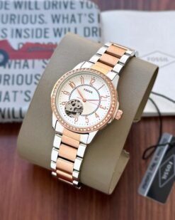 Fossii_l Architect Automatic 2Ton Copper White