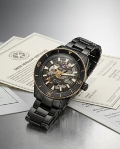 Rad_o Captain Cook HighTech Automatic Black-CopperBazzle