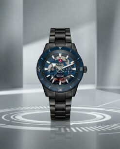 Rad_o Captain Cook HighTech Automatic Black-Blue-Silver