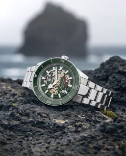 Radd_o Captain Cook HighTech Automatic Silver-Green
