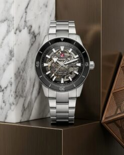 Rad_o Captain Cook HighTech Automatic Silver-Black