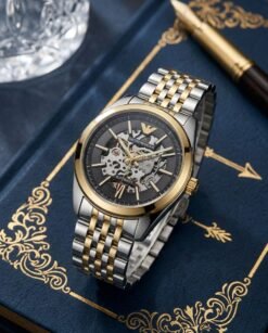 Emporio Arman_i Antonio Automatic 2Ton-Gold-Black