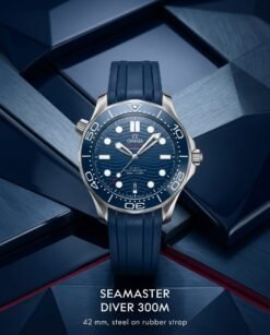 Omeg_a Seamaster Diver 300M Automatic Blue-Silver-Blue