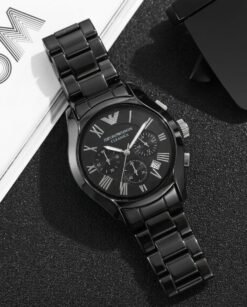 Emporio Arman_i Ceramic Black-Silver