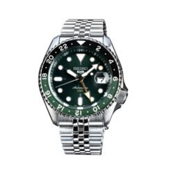 Seiko Sports 5 GMT Green Authentic Store Quality