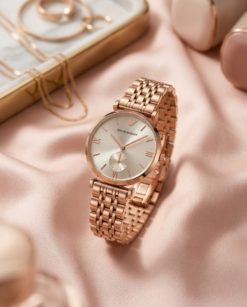 Emporio Armaann_i Classic pink Dial