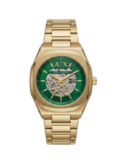 Armann_i Exchange Ax2418 Hampton Automatic gold green