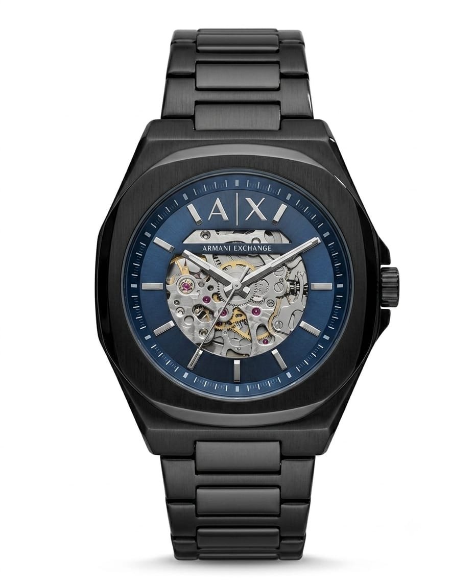 Arman_i Exchange Ax2418 Hampton Automatic black- blue
