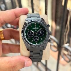 Seiko Prospex Speedtimer Chronograph black -green