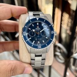 Rad_o Captain Cook HighTech Chronograph Silver-Blue