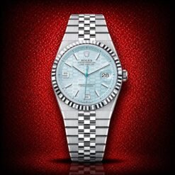 Rolex Land Dweller Silver Blue 40MM