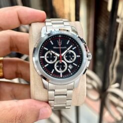 Maseraati Potenza Silver-Black-Red