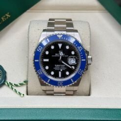 Rolex Submariner Blue Bezel Black Dial