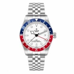 Tudor Black Bay GMT Pepsi White dial Jubilee Strap