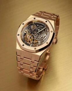 Audemaars piguee_t Royal Oak Skeleton Automatic Copper Black