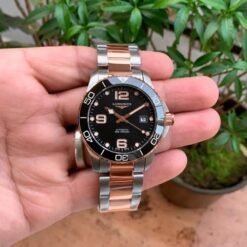 Longines HydroConquest Silver Rose Gold