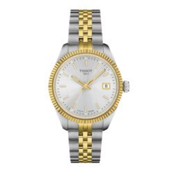 Tissot Ballade 34mm Silver Rose Gold Authentic Store Quality