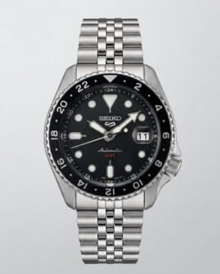 Seik_o 5 Sports GMT Automatic full black