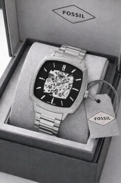 Fossii_l x Nick Jonas Machine Luxe silver Black